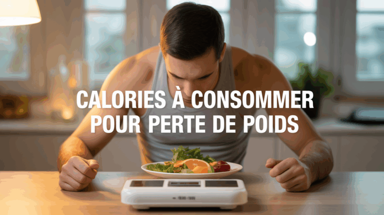 homme dos balance assiette haltere calories