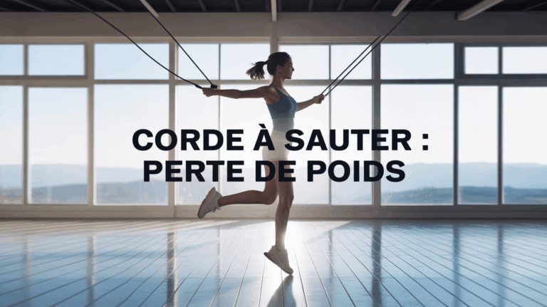 femme corde a sauter perte de poids motivation
