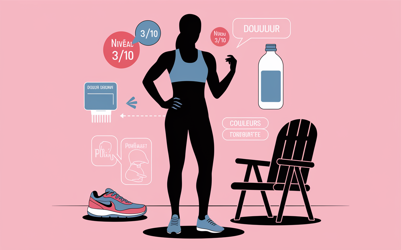 Sportif main douloureuse niveau 3/10 sport et courbatures