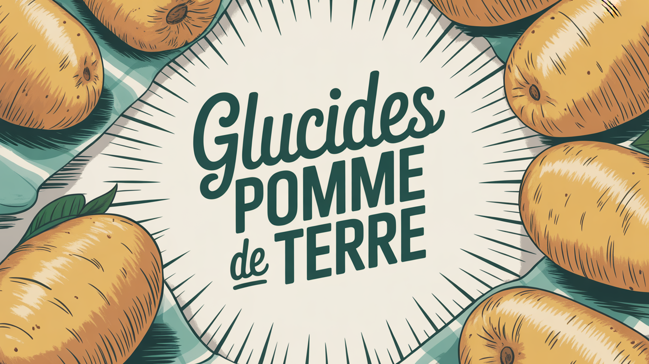table pommes de terre glucides graphique