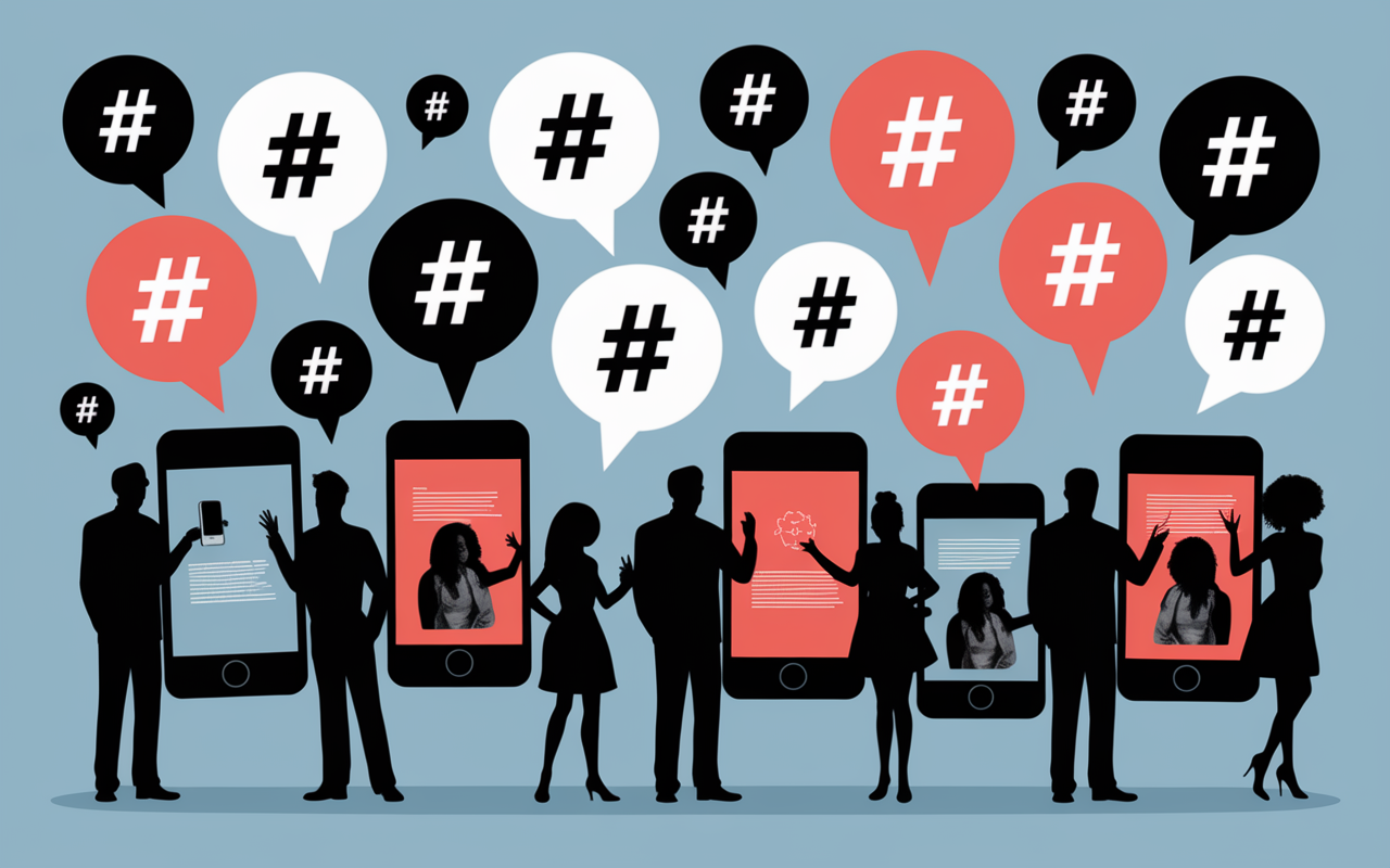illustration influenceurs reseaux sociaux regimes americains perte de poids