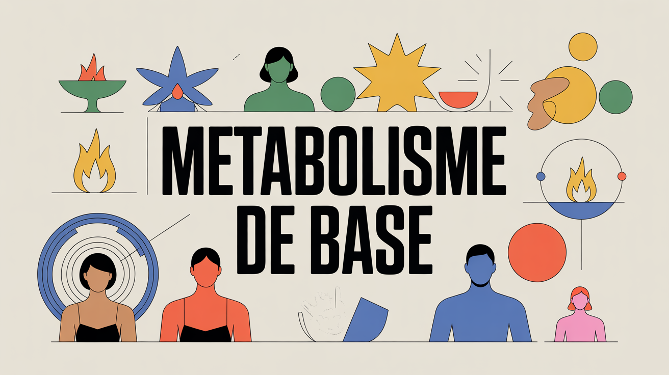 Schema metabolism de base balance energie muscle assiette