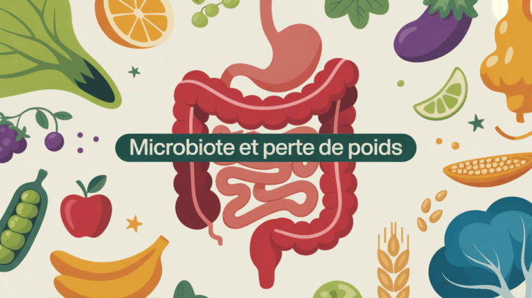 Intestin stylise fruits legumes microbiote perte de poids