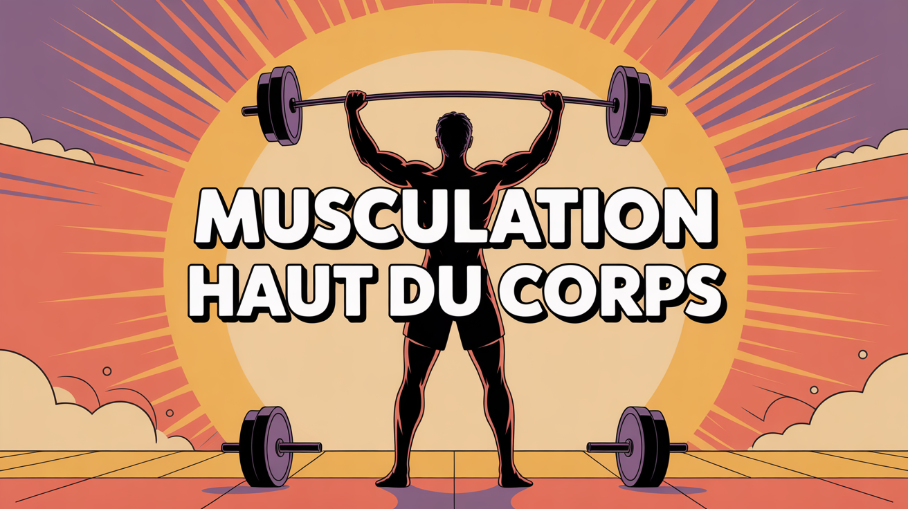 image musculation haut du corps pompes haltères élastique