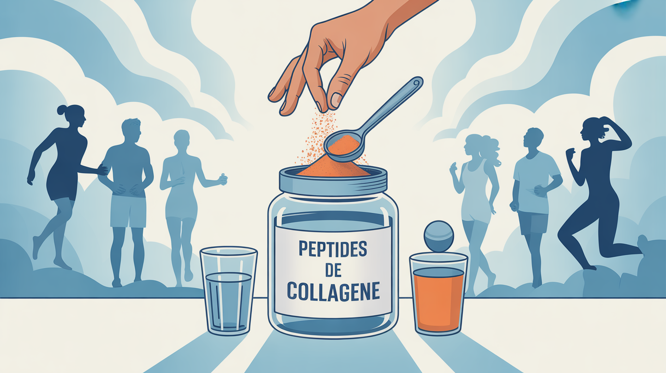 peptides de collagene poudre usage tous ages