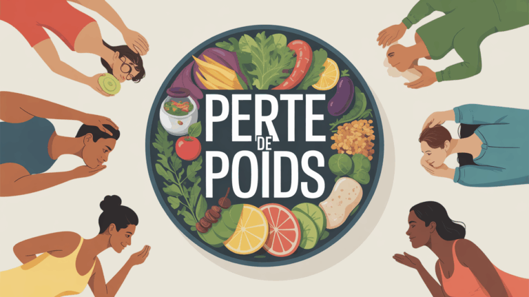 assiette équilibre perte de poids 4 kilos 1 mois