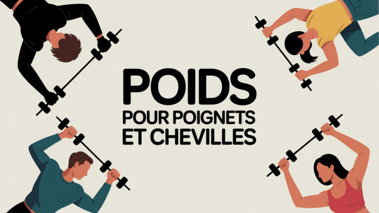 Silhouettes dynamiques avec poids poignets et chevilles