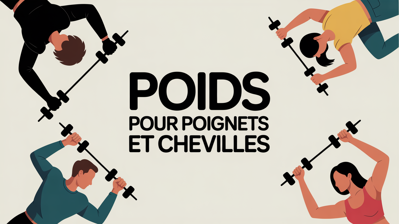 Silhouettes dynamiques avec poids poignets et chevilles