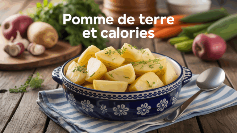 bol pommes de terre vapeur et persil, calories pomme de terre