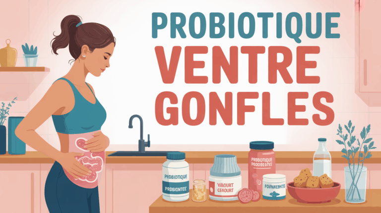 femme main ventre, probiotiques en cuisine, ventre gonfle