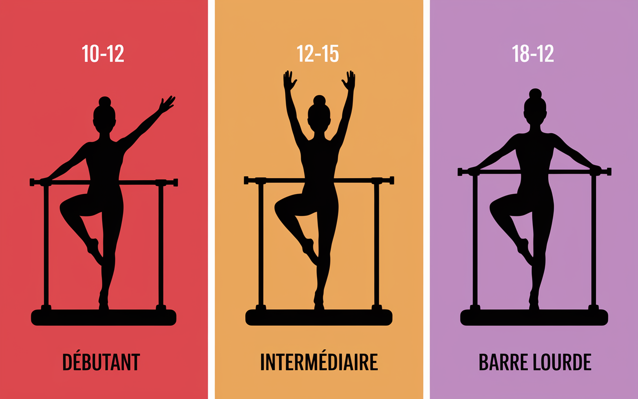 tableau niveaux programme fessier homme