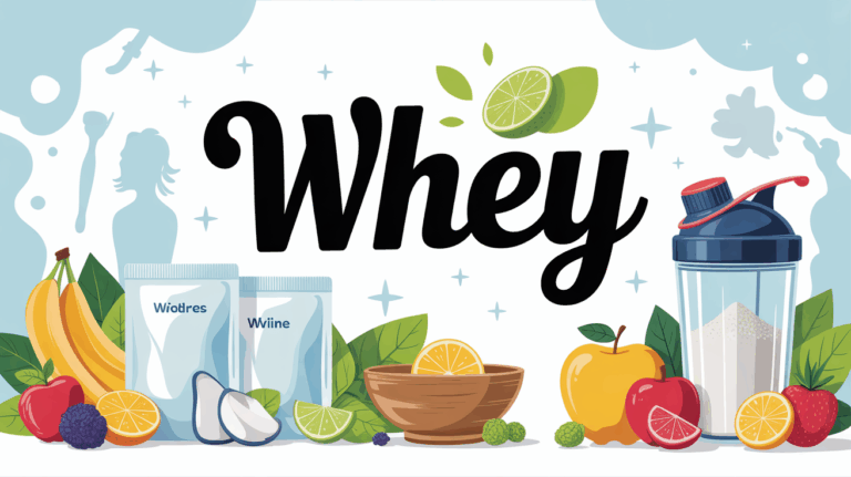 Table lumineuse whey poudre santé fruits