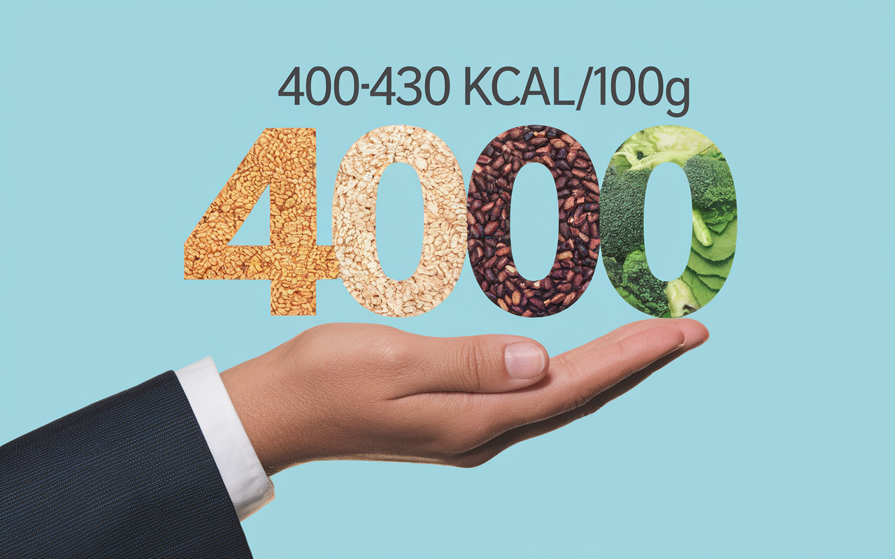 main barre feed composition calories ville