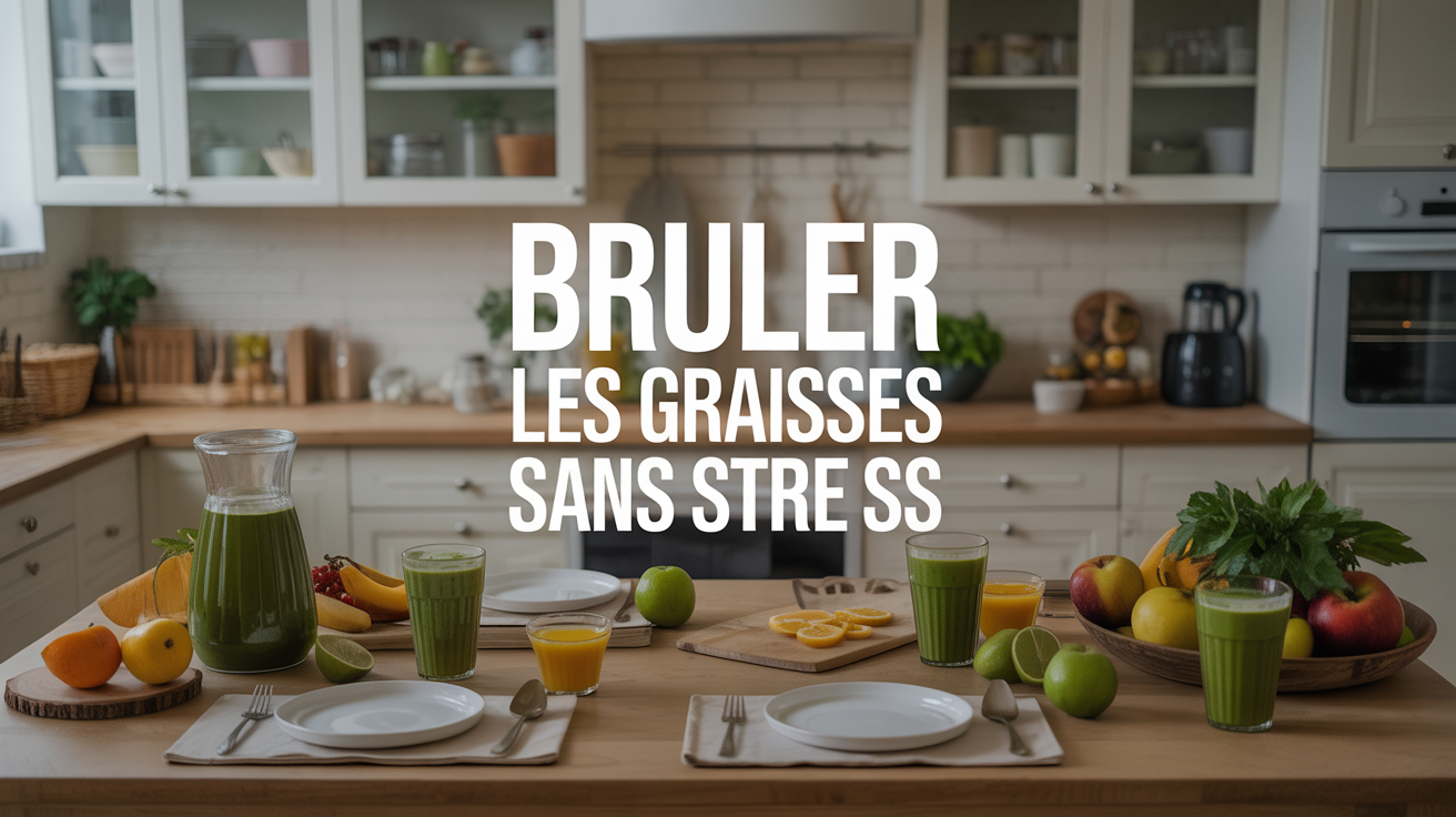 Cuisine familiale saine brûler les graisses sans stress