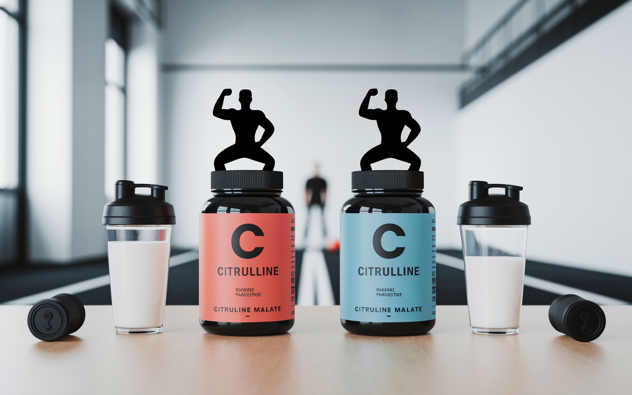 citrulline malate comparaison pots shakers salle sport