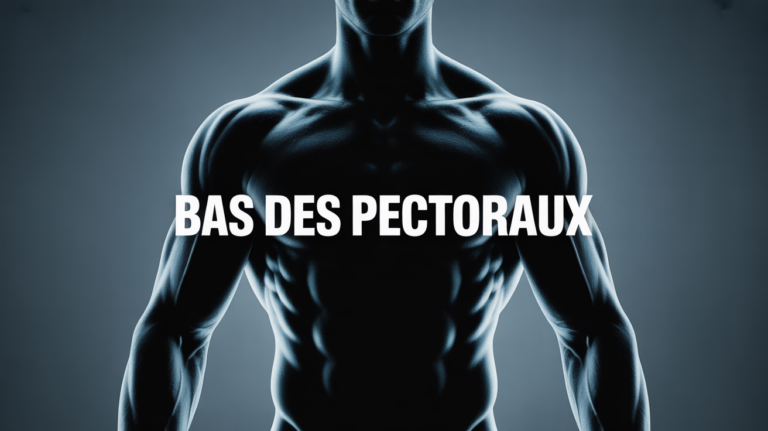 torse muscle bas des pectoraux