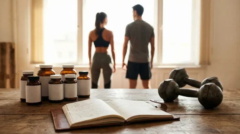Brûleurs de graisse puissants sur table de sport dynamique
