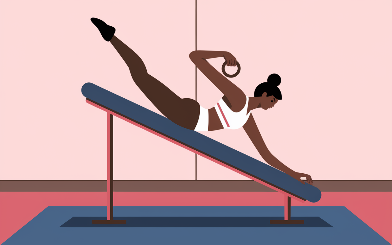 banc decline halteres bas des pectoraux
