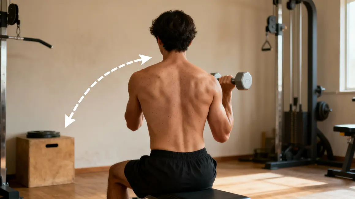 rowing unilateral renforcement grand dorsal posture salle sport