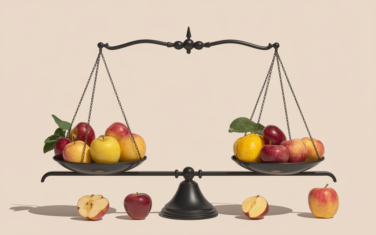 monodiète pomme balance perte de poids chiffres