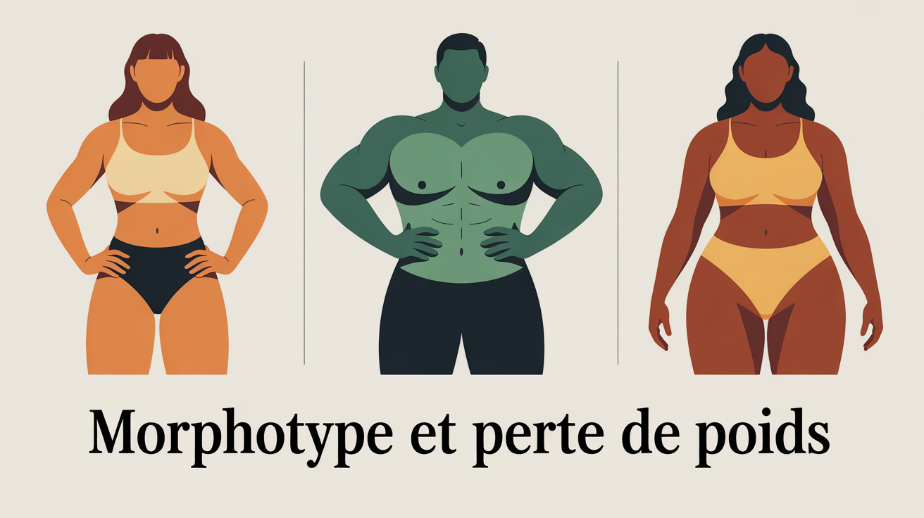 morphotype perte de poids silhouettes profils