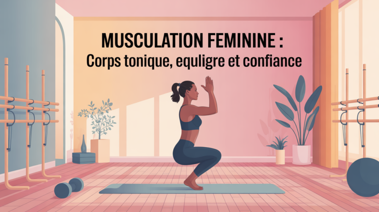 silhouette femme squat salon musculation feminine