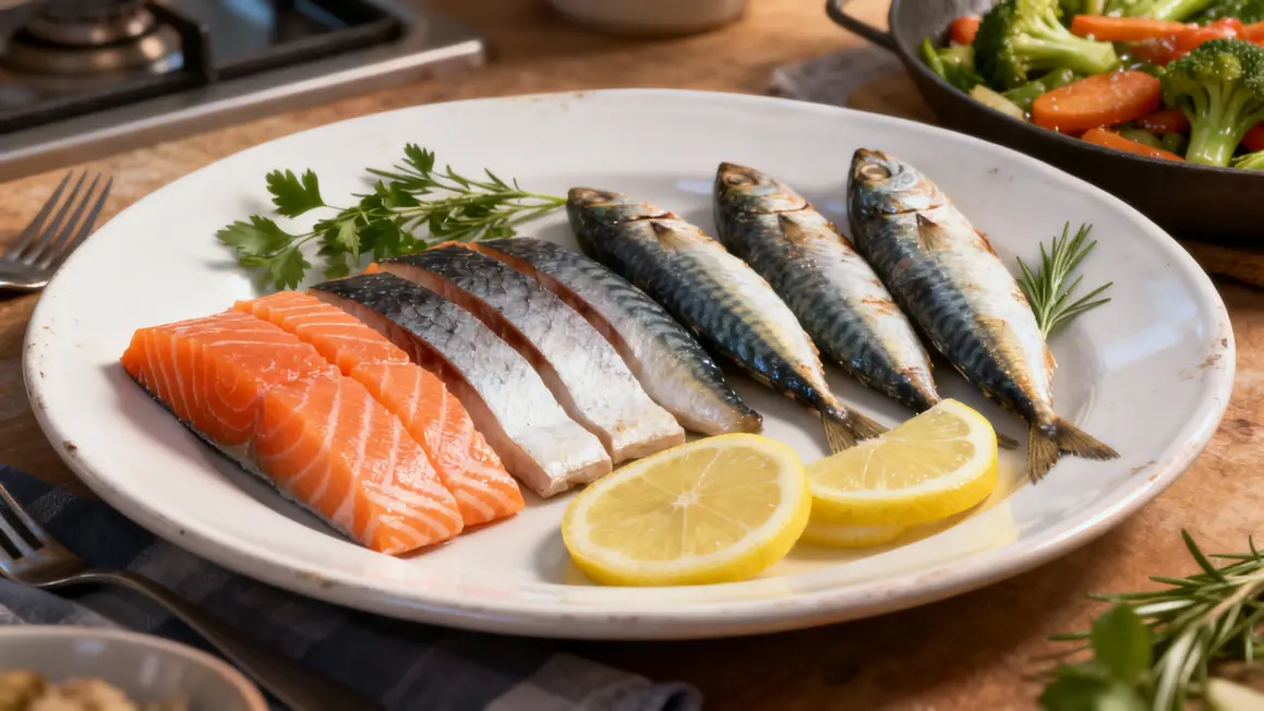 saumon maquereau sardines brûle graisse omega 3