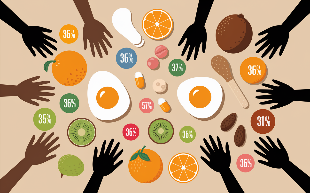 aliments tableau vitamines memoire concentration