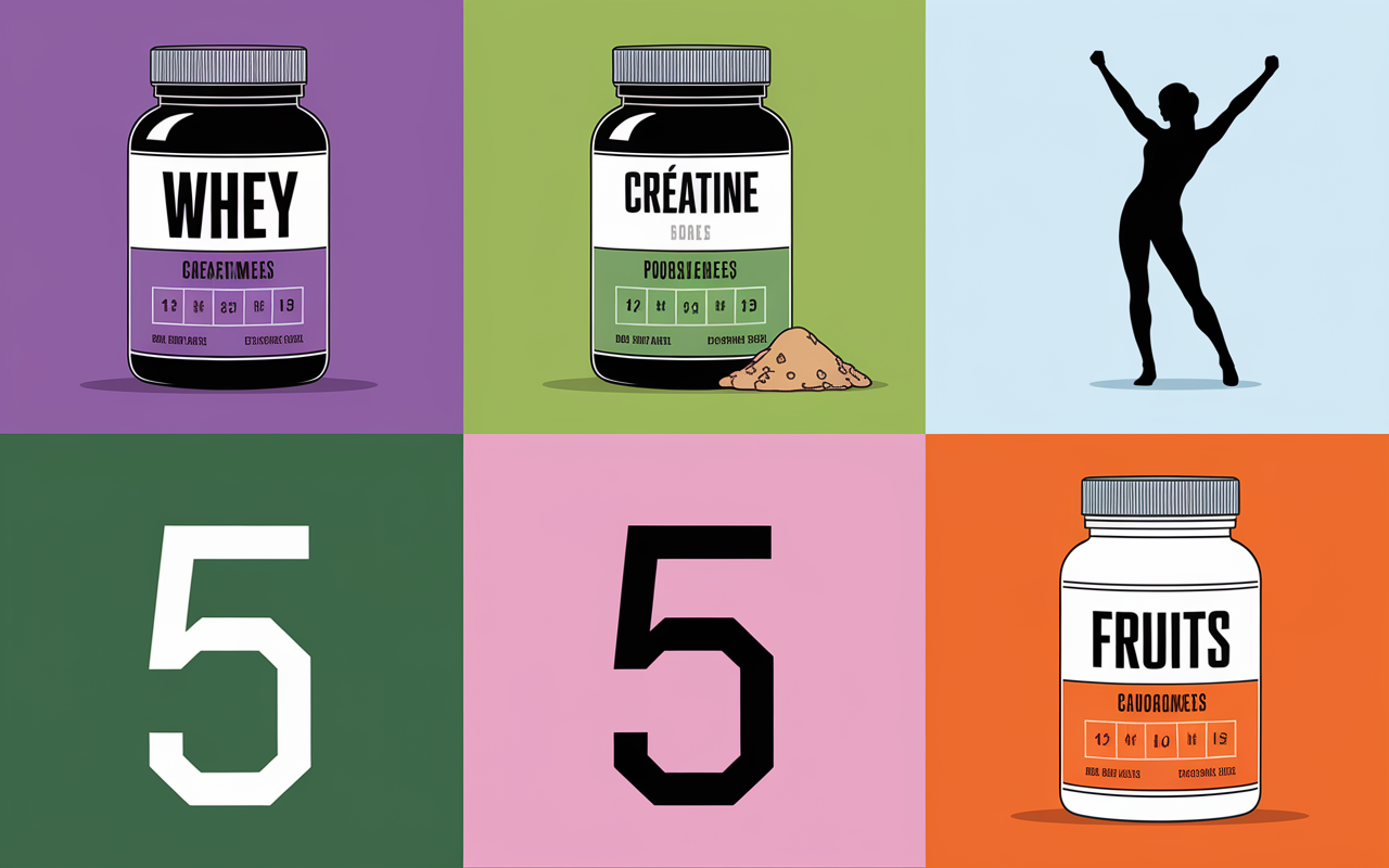 top 5 complement alimentaire pour la musculation sportifs
