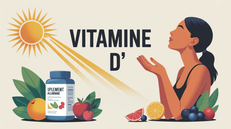 silhouette rayon soleil complement alimentaire vitamine d