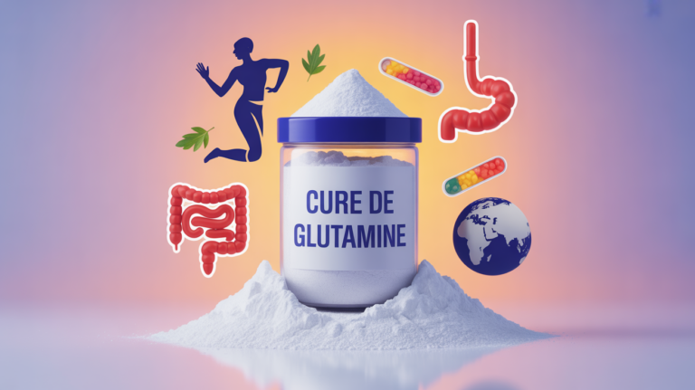 cure glutamine combien de temps pot poudre