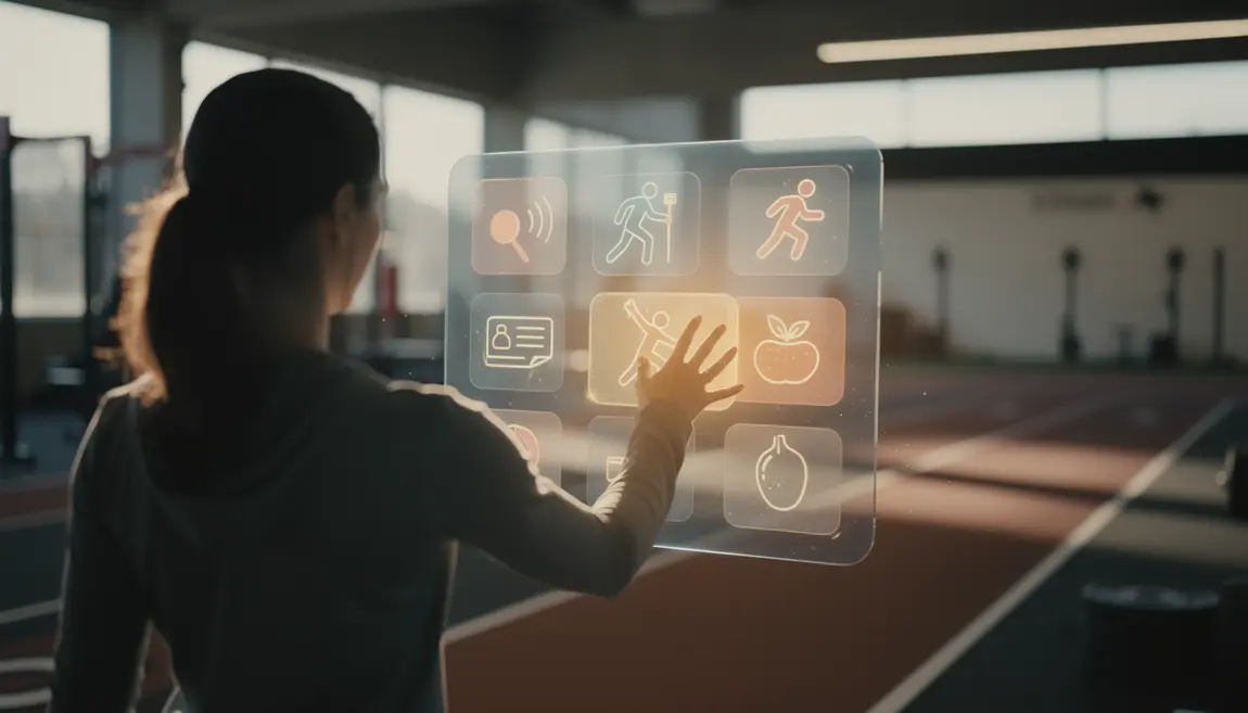 Interface digitale expérience sportive sur mesure