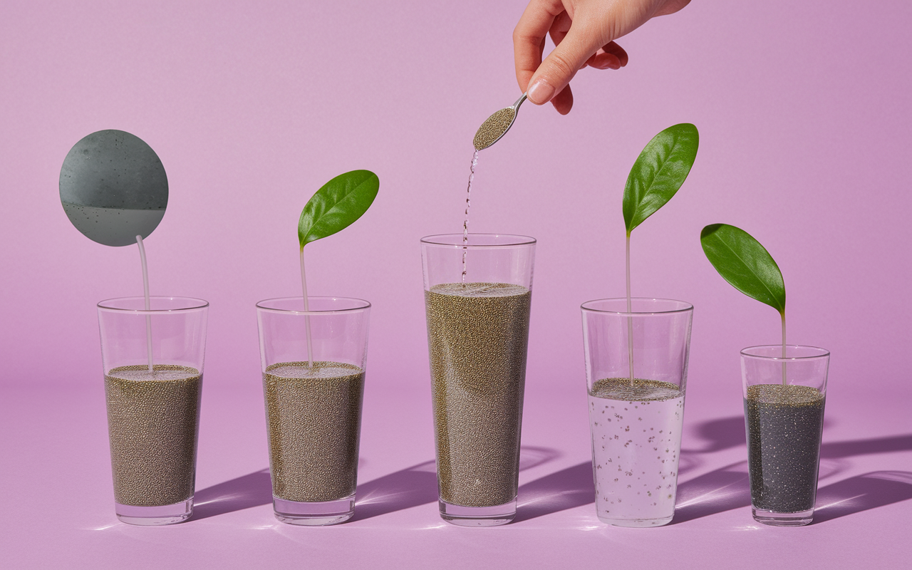 graine de chia et constipation gel fibre