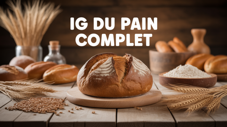 Pain complet artisanal indice glycemique du pain complet