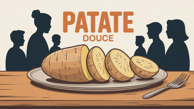la patate douce est elle un feculents gros plan tubercule ambiance famille