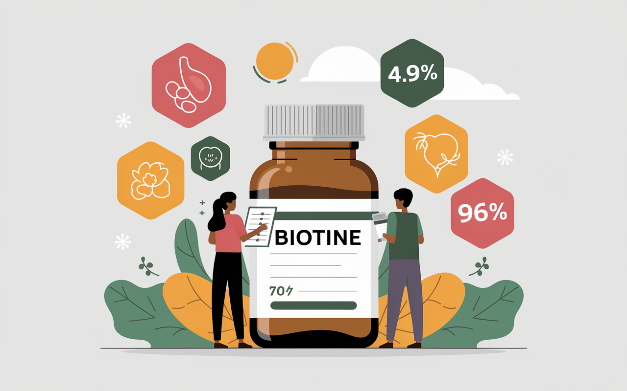 les inconvenients de la biotine fiche risques