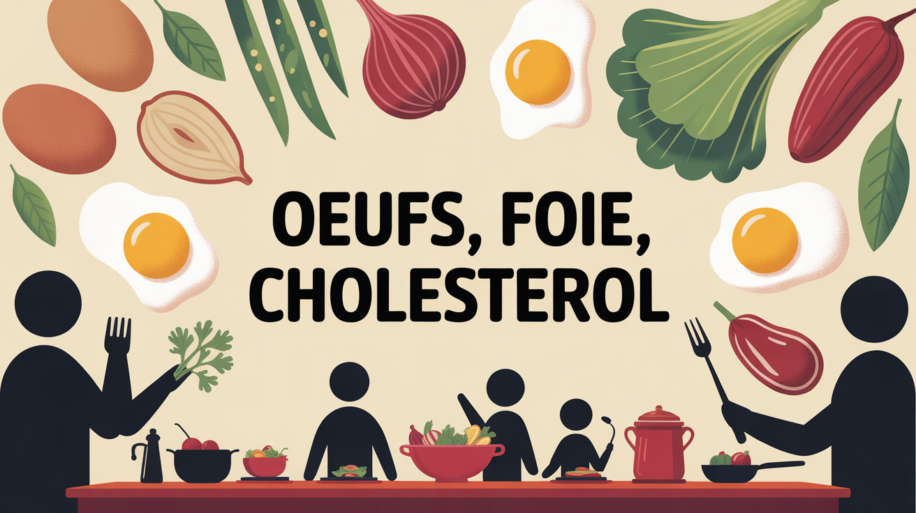 les œufs sont-ils mauvais pour le foie table cuisine