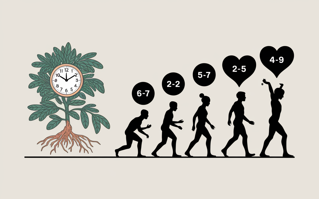 scene maca effet au bout de combien de temps horloge chiffres