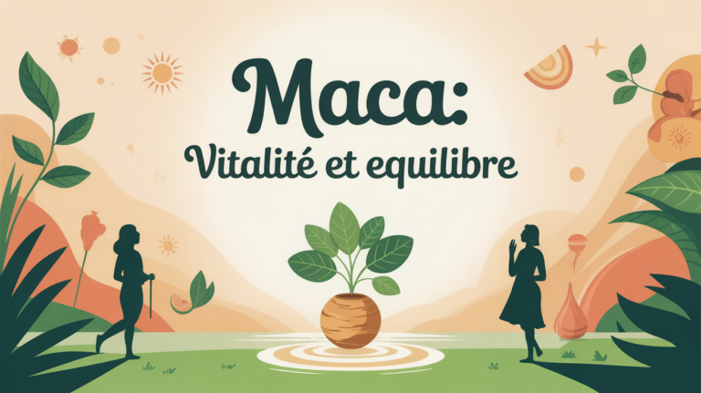 illustration maca effet au bout de combien de temps vitalite et bien-etre