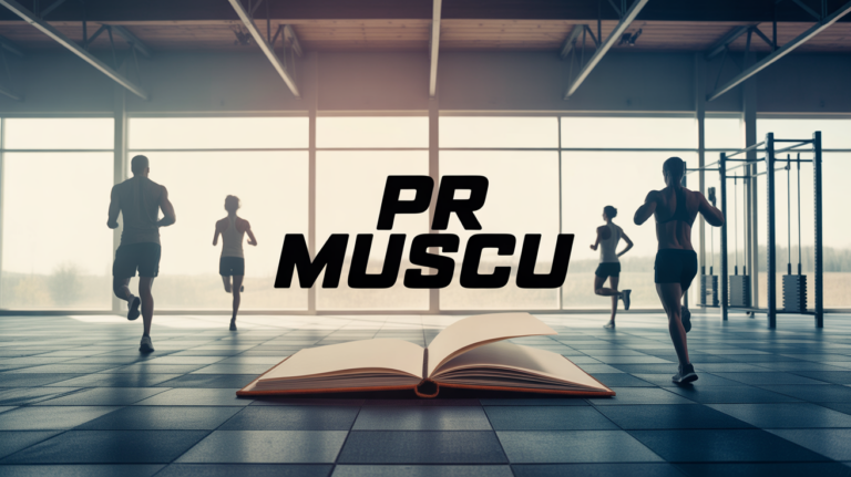 pr muscu salle sport silhouettes mouvement