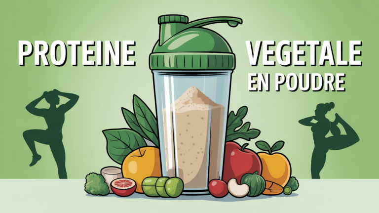 proteine en poudre vegetale shaker fruits sport