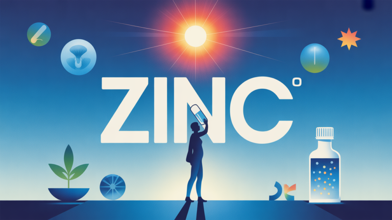 Quand prendre du zinc visuel energie vitalite
