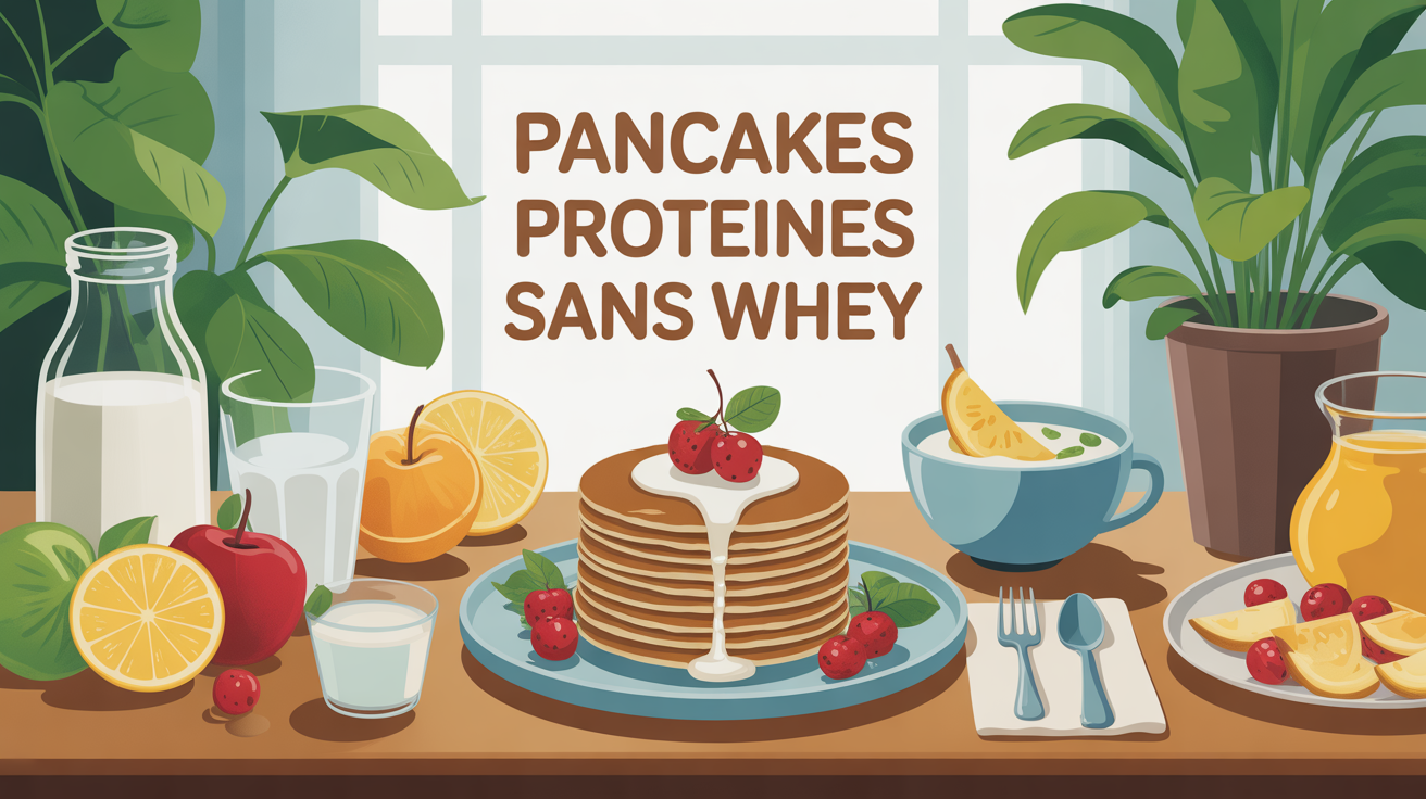 petit dejeuner pancakes proteines sans whey ambiance conviviale