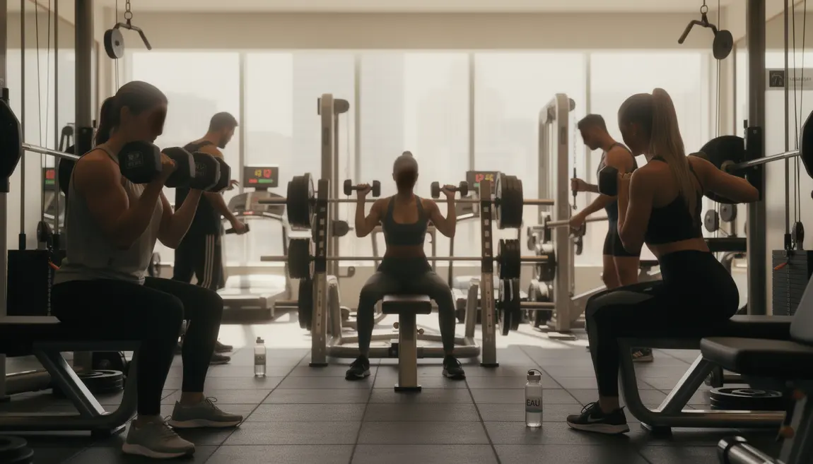 salle de sport moderne optimisation prise de masse