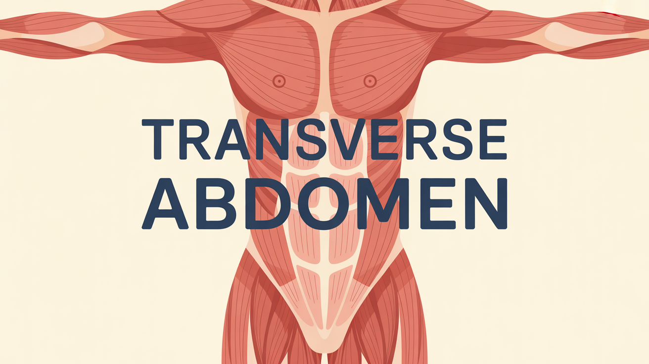 tronc humain transverse de l abdomen organes muscles