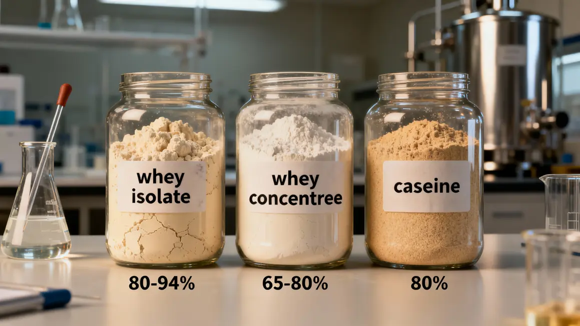whey isolate whey concentree caseine comparaison