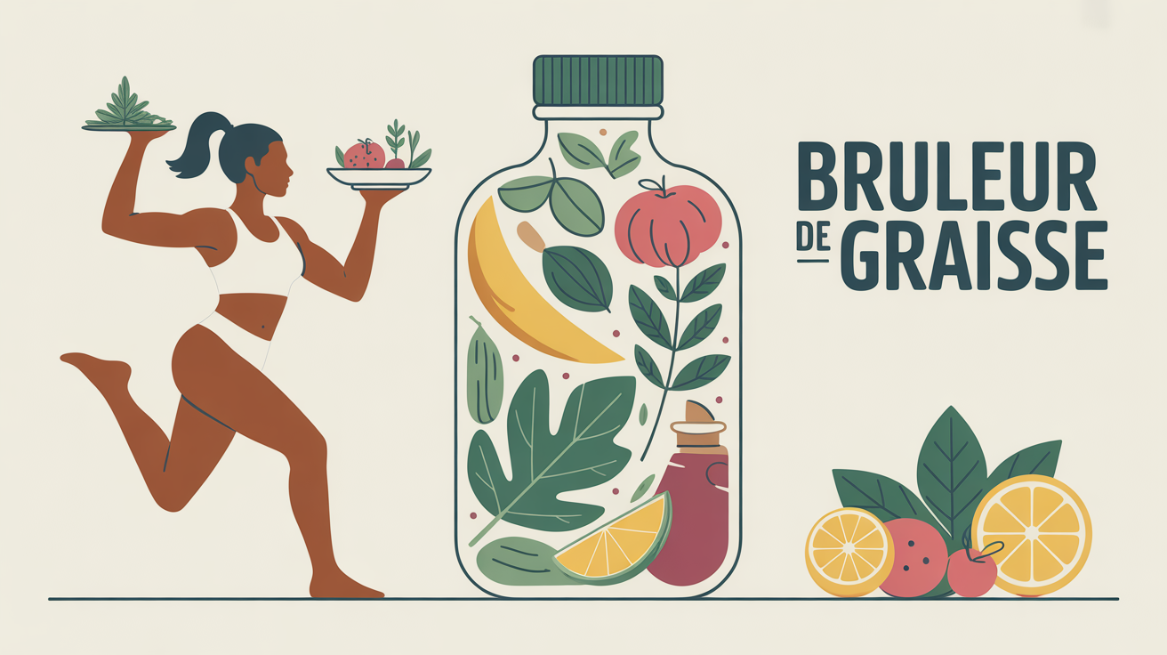 avis sur bruleur de graisse illustration flacon sportif