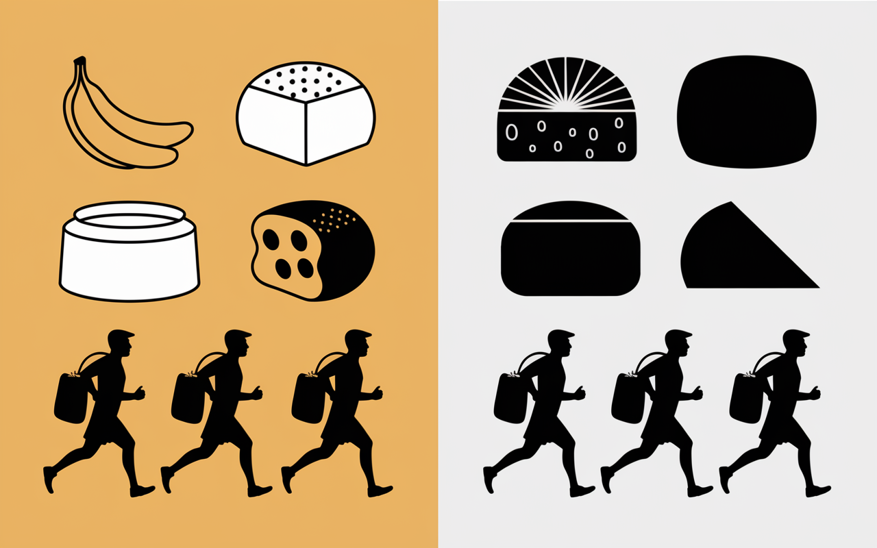 Aliments favorisés éviter courir avant ou apres manger