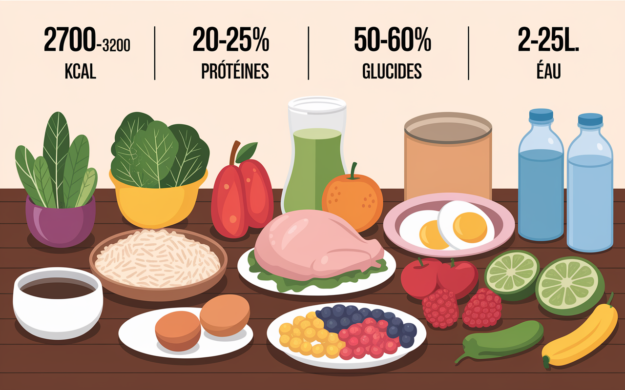 programme prise de masse debutant nutrition