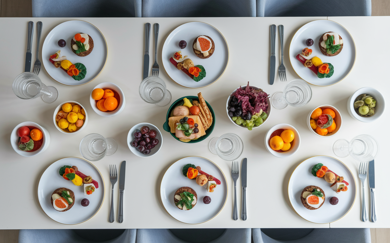 Repas journaliers pour 1800 calories par jour